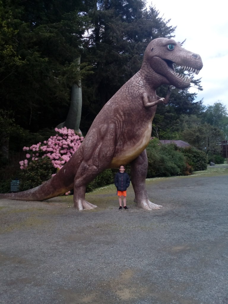 Oregon Coast To Redwoods Trip Pre-historic Dinosaur