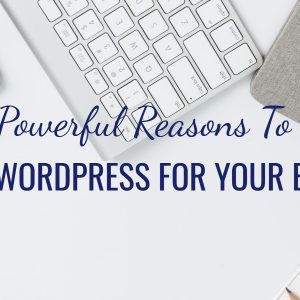 3 Powerful Reasons To Use WordPress For Your Blog