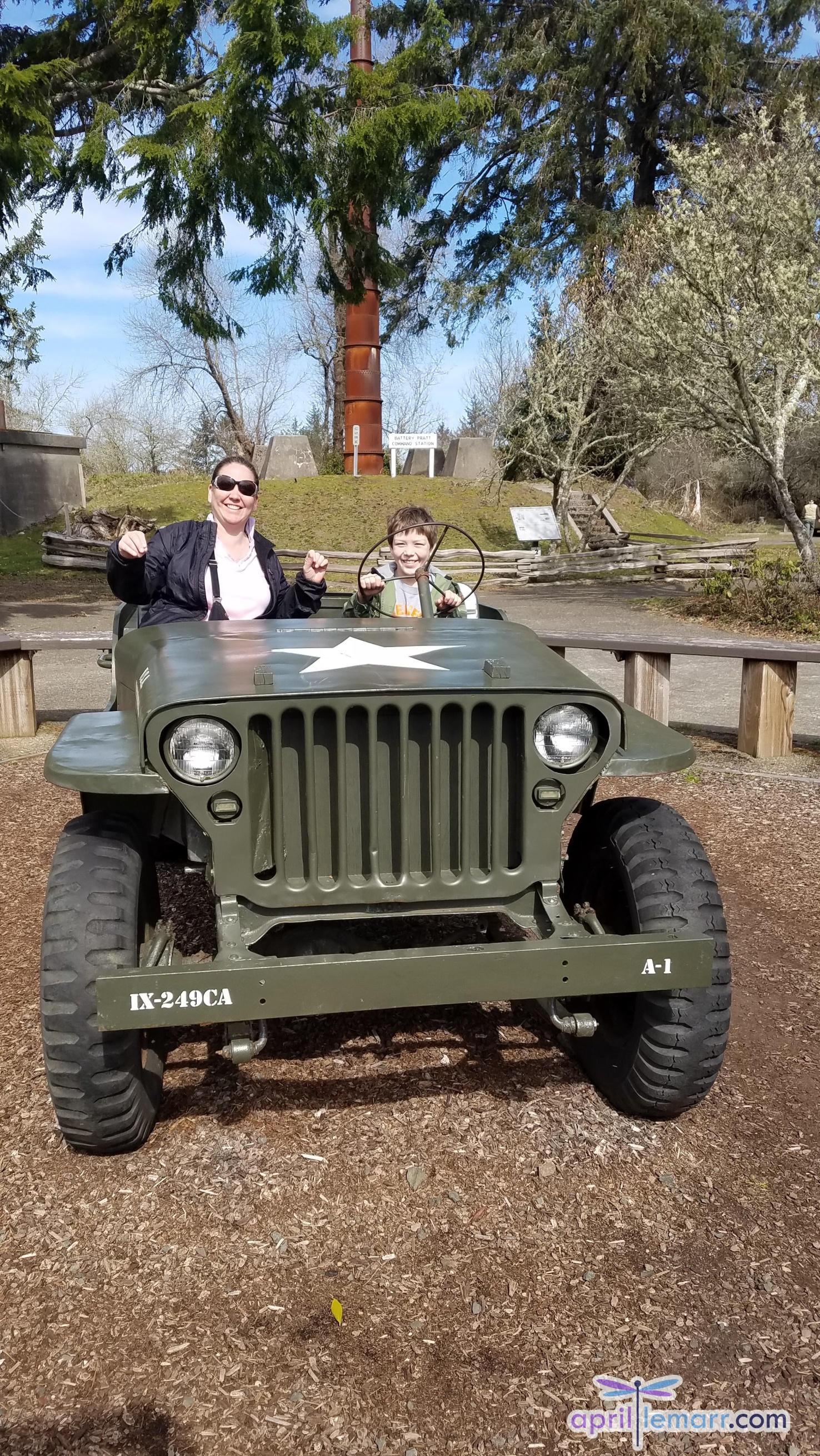 Military Jeep Fort Stevens Oregon Adventures